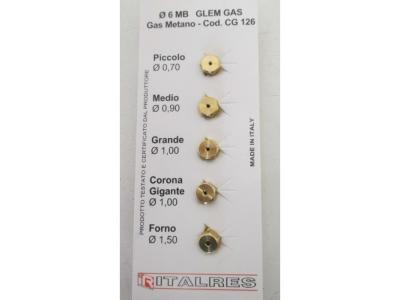 FAURE Sachet injecteurs gaz naturel pour cuisiniere  - 5024170900