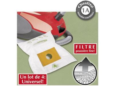 WENKO Sachets d'aspirateur Univers-AL-bag&reg; - 35 x 27,5 - Blanc