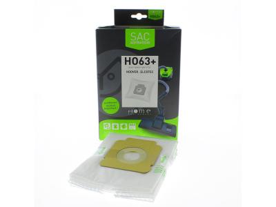 HOME EQUIPEMENT HEHO63+ -  - Sac synth&eacute;tique pour Aspirateur, x4