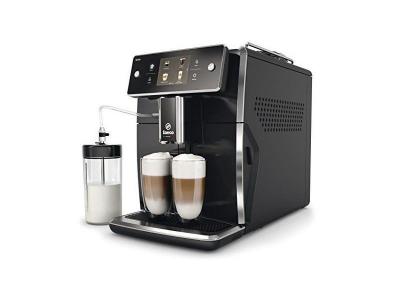  Saeco Xelsis SM7680 - Machine &agrave; caf&eacute; automatique avec buse vapeur ""Cappuccino"" - noir piano