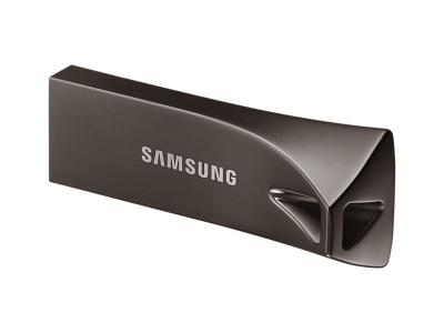 SAMSUNG Stockage Disque dur  Bar Plus Titan Gray 256 Go - Cl&eacute; USB 3.0 &eacute;tanche 