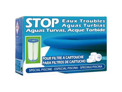 MARQUE INCONNUE Gre Pools Stop Cloudy Waters For Pools With Cartridge Filter 6 Units Blanc 17 g