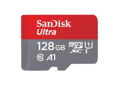 SANDISK Ultra microSDXC 128Go + Adaptateur SD