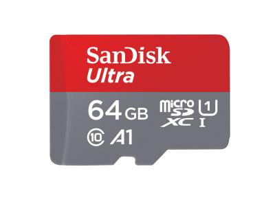 SANDISK Ultra microSDXC 64Go + Adaptateur SD