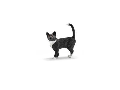 SCHLEICH  Farm Life Cat Standing Noir From 3 Years