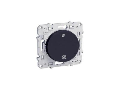 SCHNEIDER ELECTRIC Commande vmc &agrave; assembler,  Odace, gris anthracite