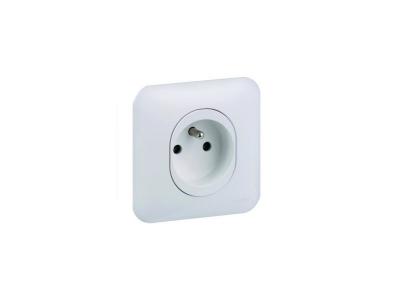 SCHNEIDER Ovalis - Prise de courant 2P+T 16A - Blanc