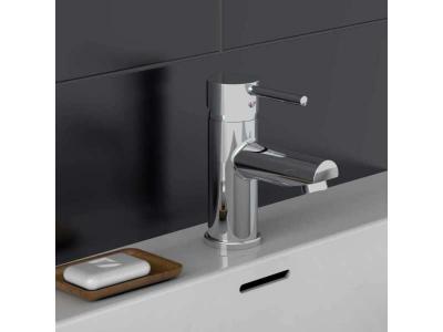 CENTRALE BRICO Mitigeur monocommande ATLANTA pour lavabo - chrom&eacute;