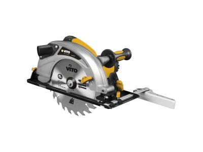 VITO Scie circulaire 2100W - Disque 235 mm - corps aluminium - d&eacute;coupe 45&deg; - 80mm &eacute;paisseur