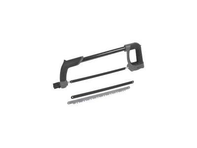 RIBIMEX Scie metaux 30cm pro + 3 lames bois,m&eacute;taux fins, m&eacute;taux epais