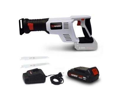 X PERFORMER Scie sabre &agrave; batterie 20V XPRS20LI + Batterie 2 Ah + chargeur + 2 lames Bois-M&eacute;tal &agrave; changement rapide
