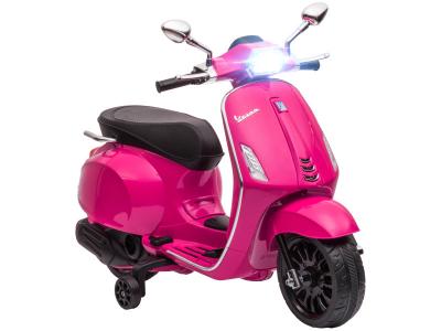 AIYAPLAY Scooter &Eacute;lectrique Enfant Vespa 6v - Nombreux &Eacute;quipements