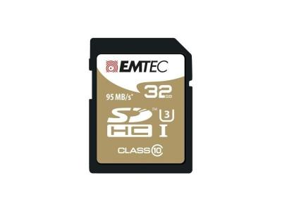 EMTEC SpeedIN' - Carte m&eacute;moire flash - 32 Go - UHS Class 3 / Class10 - SDHC UHS-I