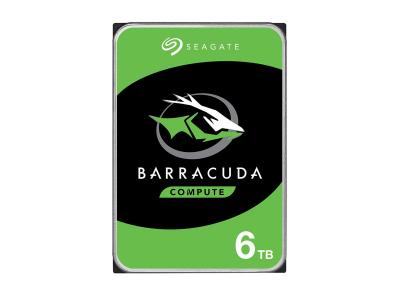  Disque dur interne SEAGATE 6To BarraCuda 3.5'' SATA 5400rpm 25 