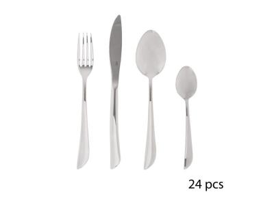 Secret de Gourmet - M&eacute;nag&egrave;re 24 pi&egrave;ces Serrat - Inox