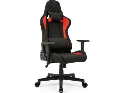 SENSE7 Si&egrave;ge gamer  spellcaster fabric noir + rouge