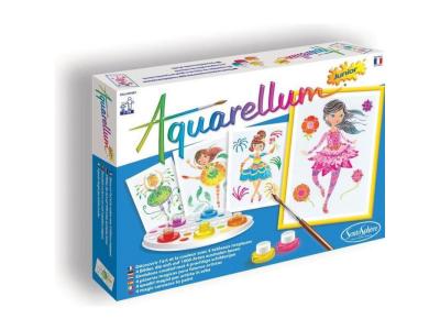 SENTOSPHERE  jeu aquarellum junior ballerines - pour enfant. 6509