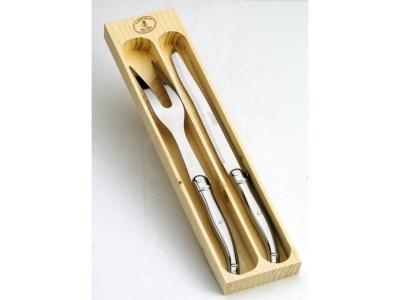 Service a decouper laguiole inox - Jean Dubost - Argent - Inox
