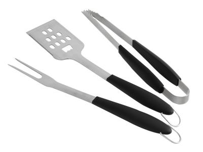 LE MARQUIER Accessoire barbecue et plancha  Set 3 ustensiles inox AGR02