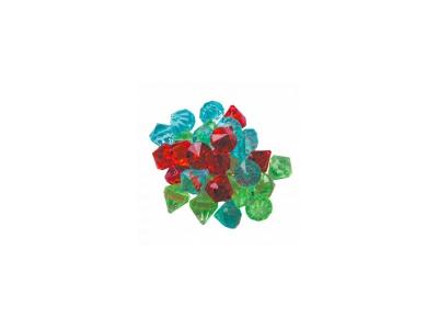 PARTYPRO Set de 30 pierres precieuses 3 couleurs 333125