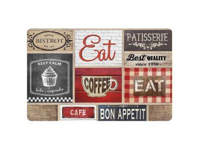 GENERIQUE CDaffaires set de table 28.5 x 44 cm polypropylene opaque coffee shop