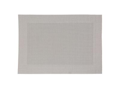 PARIS PRIX Secret de Gourmet - Set de table Rect - 50 x 35 cm - Gris clair