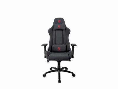 AROZZI Si&egrave;ge Gaming  Verona Signature Tissu doux Noir et bleu 