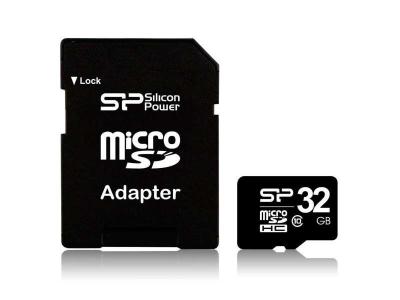SILICON POWER  Carte Micro SD 32 Go Classe 10