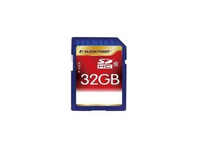 SILICON POWER  - Carte m&eacute;moire flash - 32 Go - Class 10 - SDHC