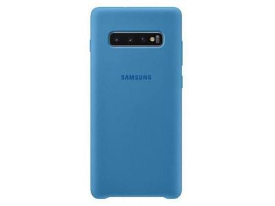 SAMSUNG  Coque Silicone Bleue pour  Galaxy Note10+