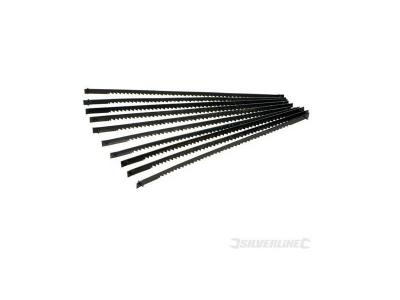 SILVERLINE  - Lames pour scie &agrave; chantourner 130 mm, 10 pcs, 21 tpi, 21 tpi