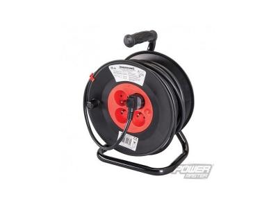SILVERLINE D&eacute;stock - - Enrouleur-d&eacute;vidoir 230 V &agrave; prise fran&ccedil;aise type E - 197525