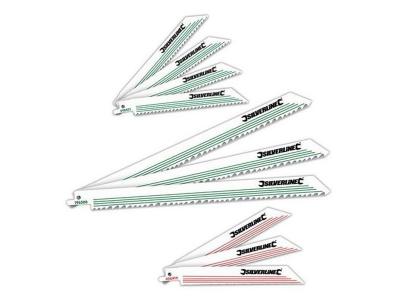 SILVERLINE  - Ensemble 10 lames de scie sabre