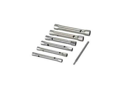SILVERLINE Cl&eacute;s tubulaires doubles m&eacute;triques, 6 pcs, 8 - 19 mm, 8 - 19 Mm