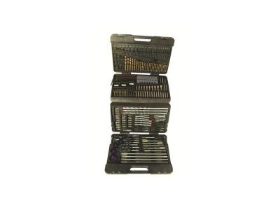 SILVERLINE  - Mallette de 204 accessoires perceuse assortis 