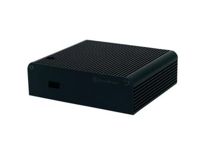 SILVERSTONE Petit PT14 - USFF - pas d'alimentation - noir - USB/HDMI/Thunderbolt