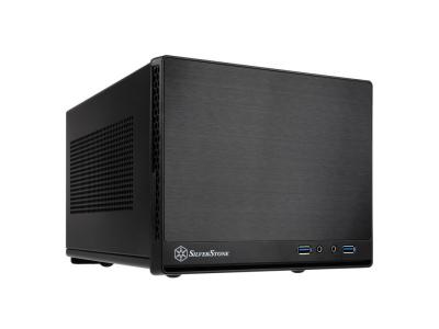 SILVERSTONE  SG13 Mini Tower Noir, Moyen tour