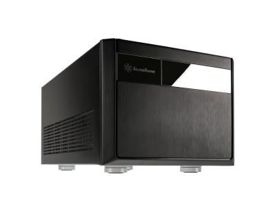 SILVERSTONE  SUGO SG11 - Tour - micro ATX - pas d'alimentation (ATX / PS/2) - noir - USB/Audio 