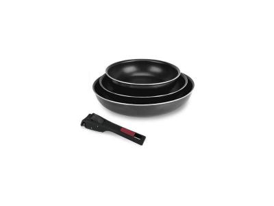 SITRAM  3 Po&ecirc;les Agile induction noires T.U