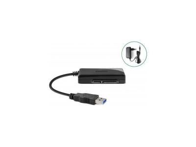 SITECOM Adaptateur USB 3.0 vers SATA - Avec Bloc d'Alimentation - Neuf