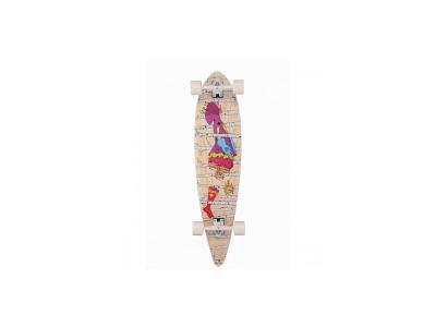 STREET SURFING Skate pintail 40'' artist wood  SSL06090032