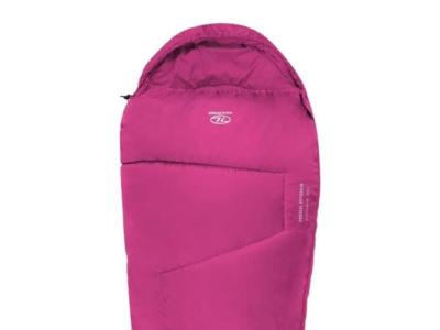 HIGHLANDER Sac de couchage momie - 2 saisons - rose