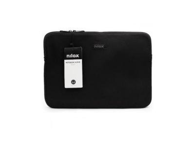 NILOX  FUNDA NEOPRENO 15.6"" Negra, Maison Unisex, Multicolore, Estandar