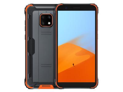 YONIS Smartphone Incassable Android 10 Dual SIM 4G GPS Etanche IP69 4Go+64Go Orange