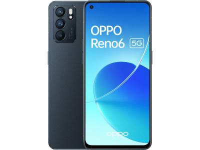 OPPO Smartphone  reno 6 noir 128 gb 8 gb ram 6,4"" 6944284691599