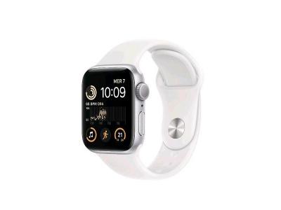 Montre intelligente Apple Watch SE Argent&eacute; Blanc