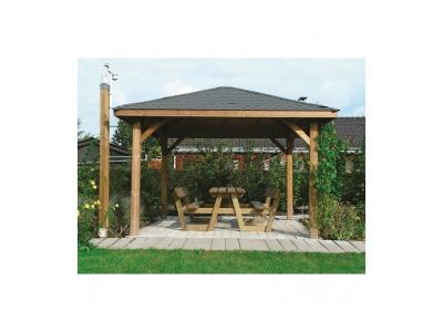SOLID  abri de jardin maisonnette chalet de jardin kiosk 449x347 S7713