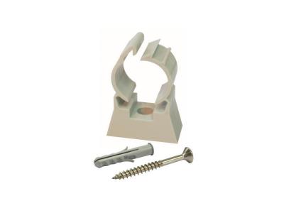 SOMATHERM Clip de fixation simple + cheville &Oslash;16 paroi creuse Lot de 10