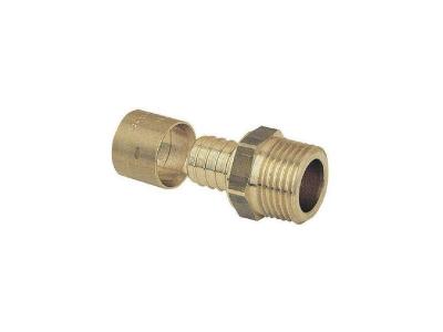 SOMATHERM FOR YOU Raccord a glissement PER - Droit - Male - PER D16 - Filetage 38