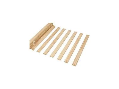 INTER LINK Sommier 1 Personne ""13 lattes"" 90x200 cm naturel UBD-30400290-CADRE-0919